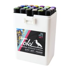 Toki Marker Fader Set 24 - City