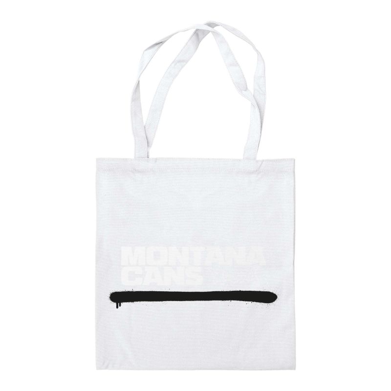 Montana Cotton Bag - Logoline Monochrome White