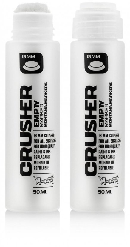 Montana Crusher 18mm/50ml Empty
