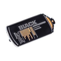 Montana Pin - Montana Black Can - Odznak