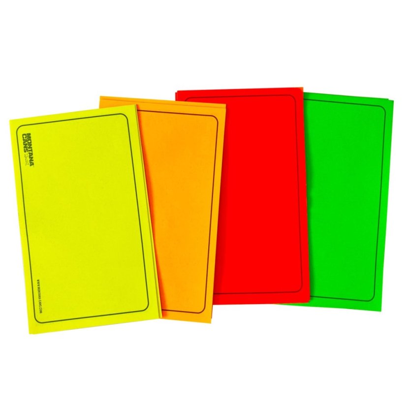 Montana Neon Blank Stickers - 100ks