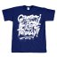 Montana T-Shirt - Graffiti Is Here To Stay by Thierry Furger - Blue
