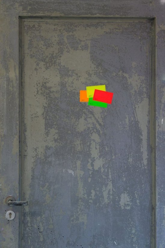 Montana Neon Blank Stickers - 100ks