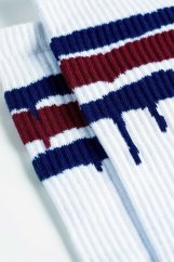 Montana Socks Stripes White - Ponožky