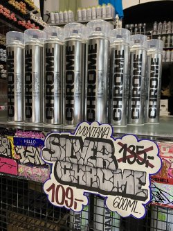 Montana SILVERCHROME za akční cenu 109,-!