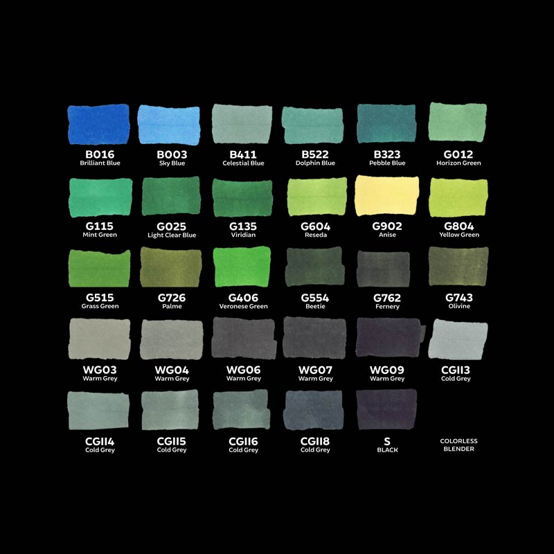 Toki Marker Fader - 66 colors