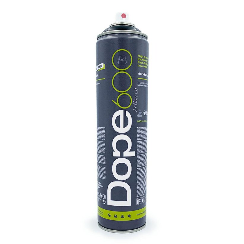 DOPE Action 2.0 600ml - 9 Colours - Farba: Shock Pink #ef8eb0