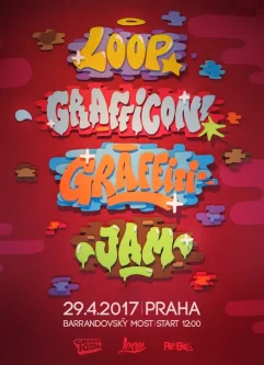 LOOP Grafficon Graffiti Jam Praha 2017