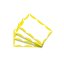 Mr. Eggshell - Wavy Stickers Yellow - 50ks