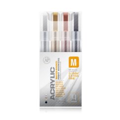 Montana ACRYLIC Set Metallic 0,7mm - 4ks