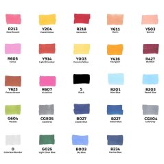 Toki Marker Fader Set 24 - Comic