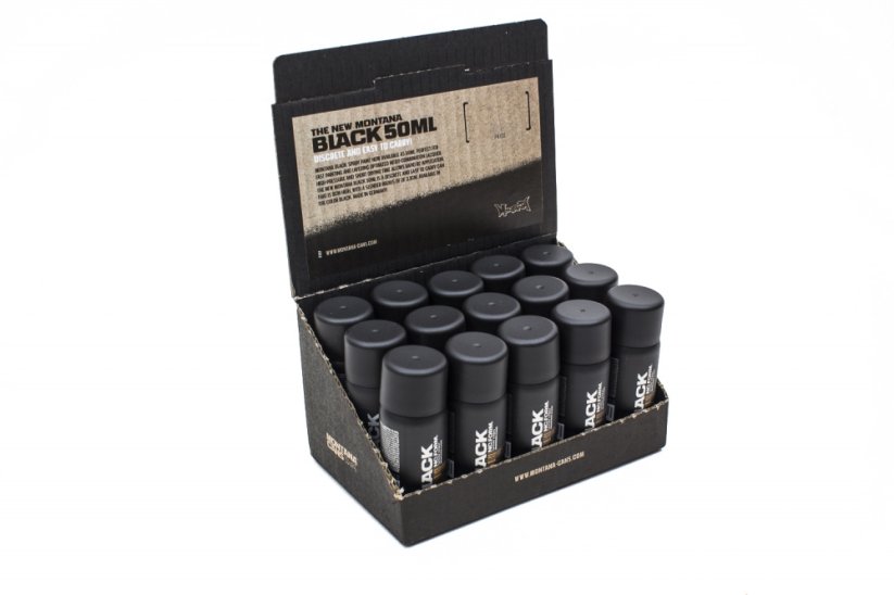 Montana Black 50ml - Mini Spray / Set 15ks