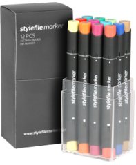 Stylefile Markers 12 Set - Main Set B