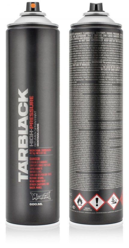 Montana TARBLACK 600ml - High Pressure