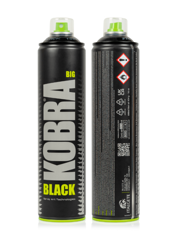 Kobra Big Black 600ml