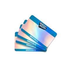 Mr. Eggshell/Grafficon Stickers Holographic - 50ks Blue