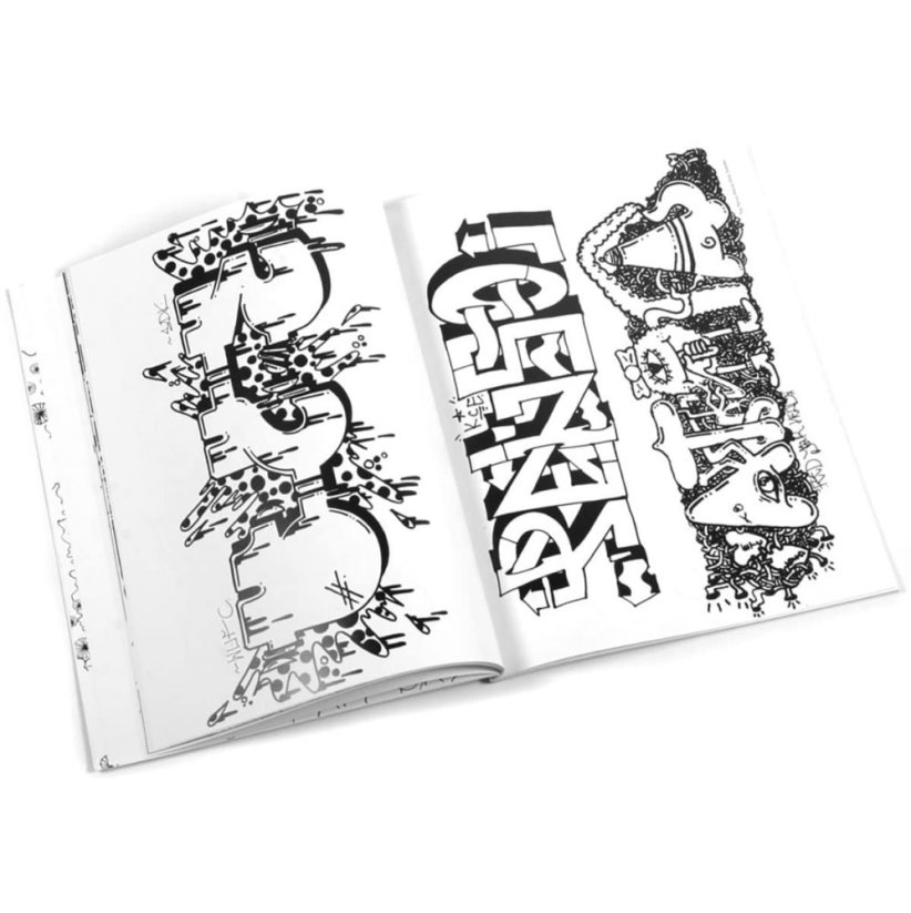 Graffiti Coloring Book