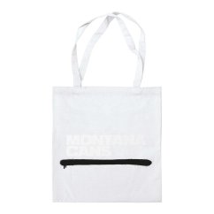 Montana Cotton Bag - Logoline Monochrome White