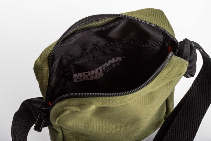Montana Shoulder Bag - Khaki/Orange