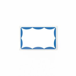 Mr. Eggshell - Wavy Stickers Blue - 50ks