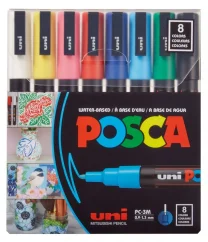 Uni Posca PC 3M - Set 8ks