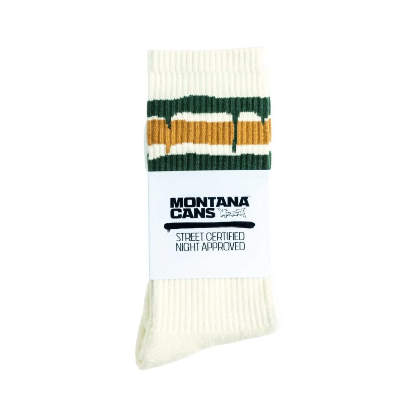 Montana Socks Stripes Off White - Ponožky