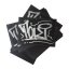 Toki Cracker Eggshell Black Stickers - 50ks