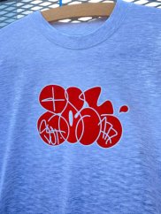 Post T-Shirt - Grey/Red/White