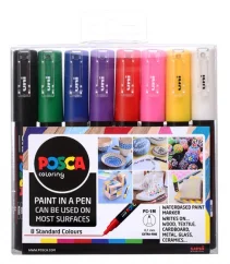 Uni Posca PC 1M - Set 8ks