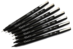 Touch Liner - Black - Set 7ks