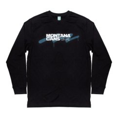 Montana Triko - ZigZag Line Black - Dlouhý Rukáv