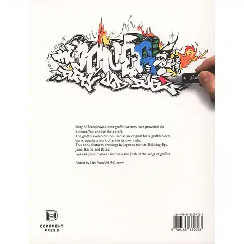 Graffiti Coloring Book