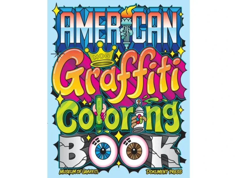 American Graffiti Coloring Book