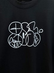 Post T-Shirt - Black/White