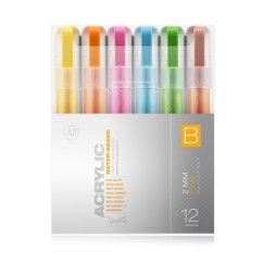 Montana ACRYLIC Set B 2mm - 12ks