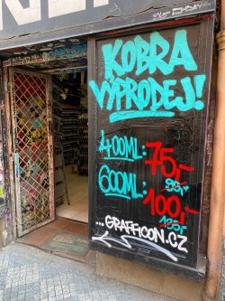 VÝPRODEJ BAREV KOBRA!