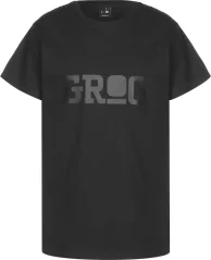 Grog Classic logo T-shirt - Black/Black
