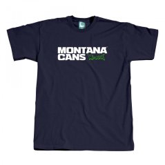 Montana Triko Typo+Logo - Navy