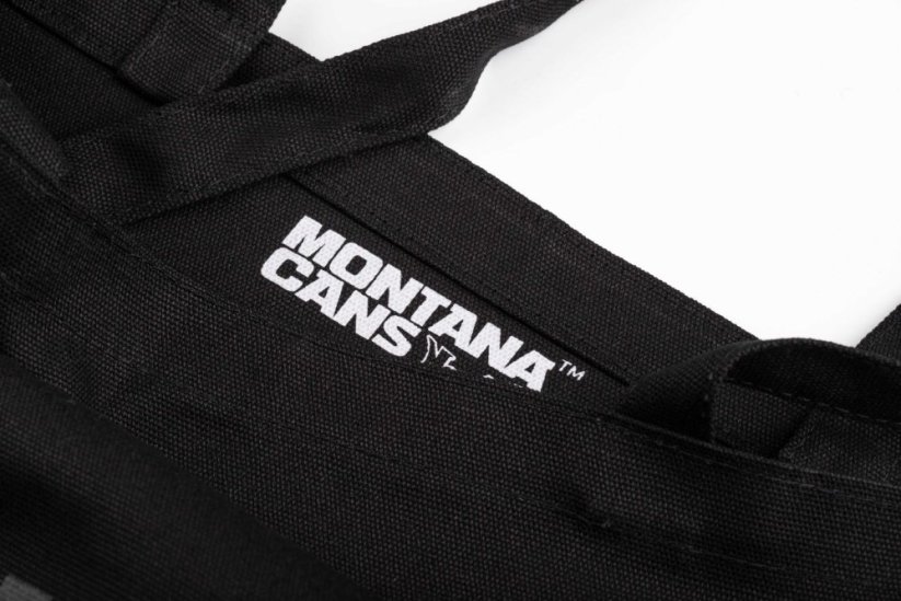 Montana Cotton Bag - Logoline Monochrome Black