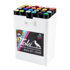 Toki Marker Fader Set 24 - Basic