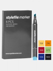 Stylefile Marker Starter Kit - 6ks