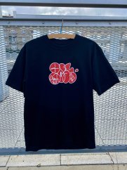 Post T-Shirt - Black/Red/White