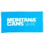 Montana Beach Towel typo+logo (Red, Green, Blue)