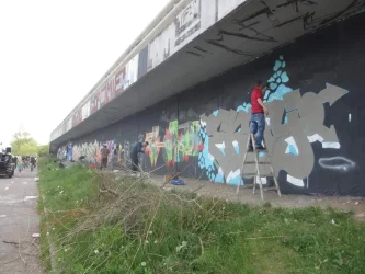 Grafficon Graffiti jam Praha 26. 4. 2014 - report