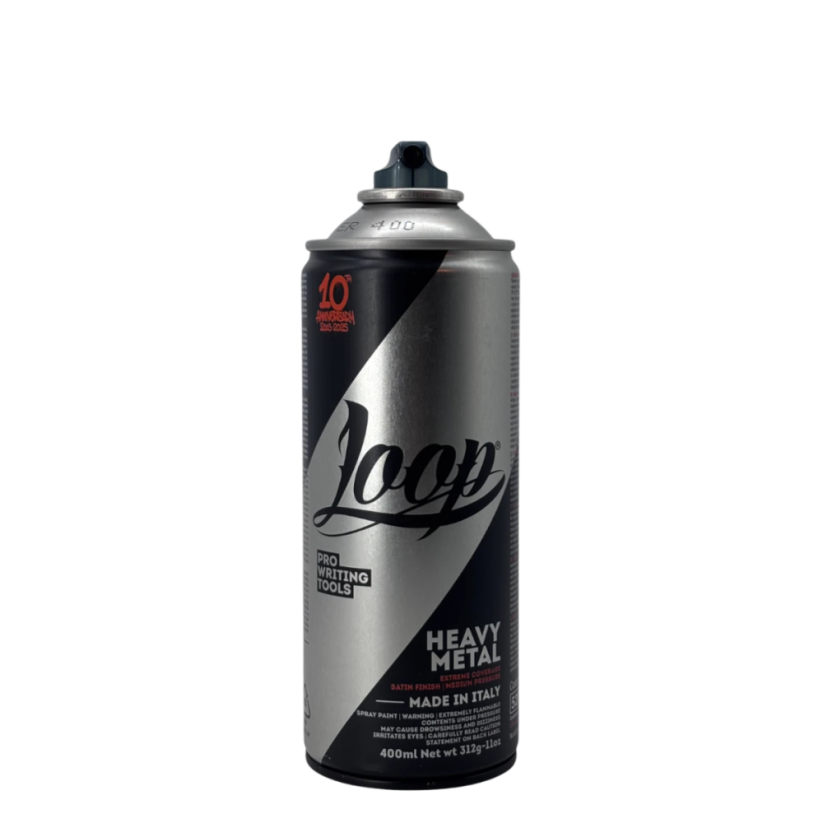 Loop Heavy Metal 400ml - Metallic