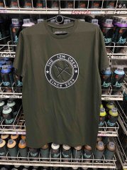 Straight IZM T-shirt - Olive Green
