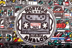 Montana Beach Towel - Traffic Jam by Bobby Analog - Ručník