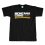Montana Triko - Typo+Logo Underline Black Yellow