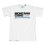 Montana Triko - Typo+Logo Underline White Blue