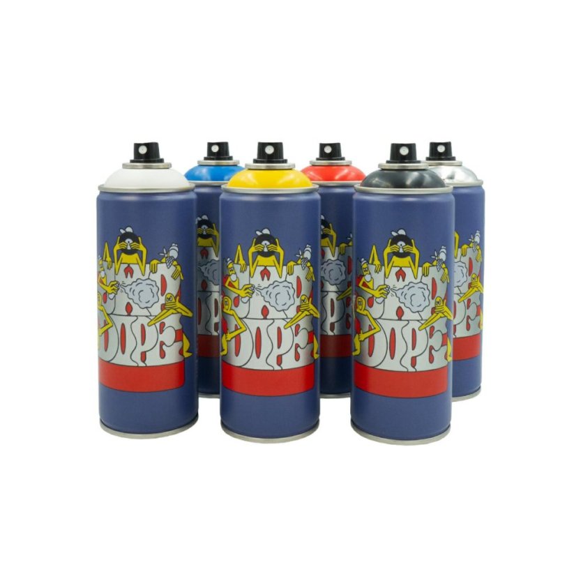 DOPE Classic 400ml X JWP - Limitovaná Edice - Farba: Black  #000000